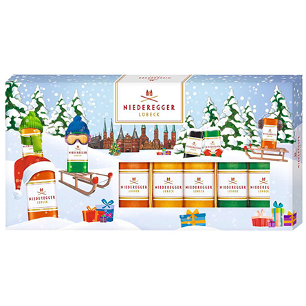 Конфеты марципановые Praline Mit Zartbitter Schokolade Nideregger 200г