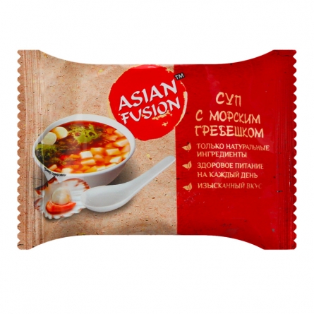 Суп быстрого приготовления с морским гребешком Asian Fusion 12г