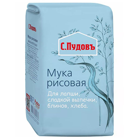 Мука рисовая С.Пудовъ 500г