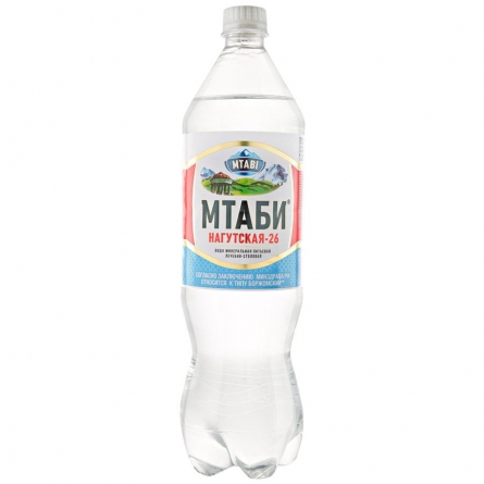 Вода Мтаби газ 1,25л