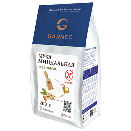 Мука миндальная Garnec 200г