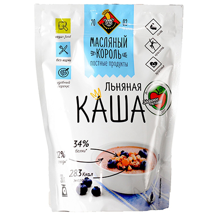 Каша Льняная Масляный Король 300г