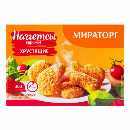 Наггетсы куриные хрустящие Мираторг 300г