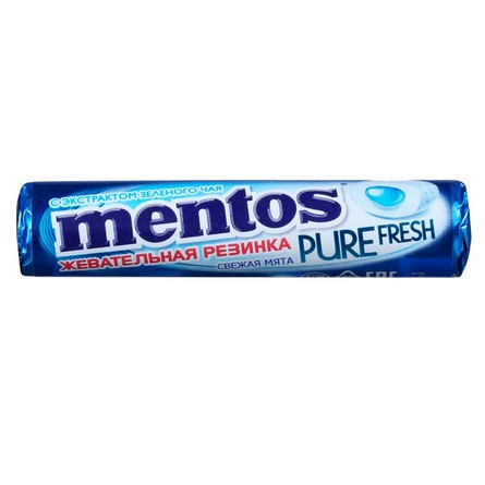 Жевательная резинка Mentos Pure Fresh Свежая мята, 15,5