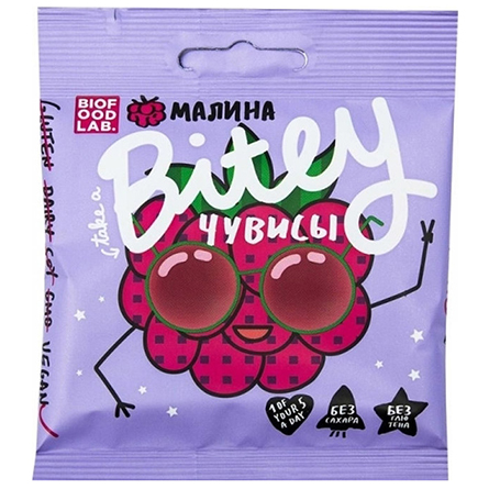 Мармелад фруктово-ягодный без глютена Чувисы Bitey 20г