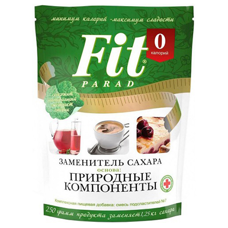 Заменитель сахара Fit Parad №7 дойпай 250г