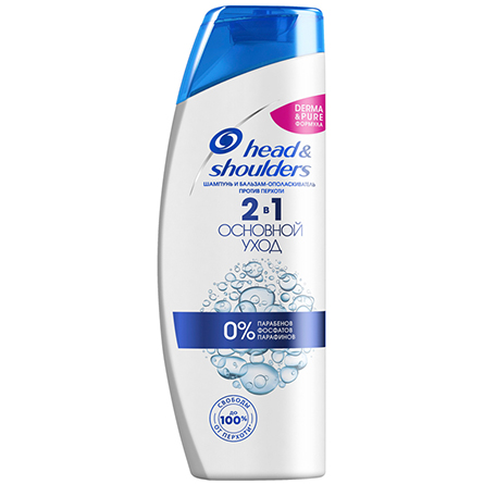 Шампунь и бальзам для волос 2в1 Head&Shoulders 