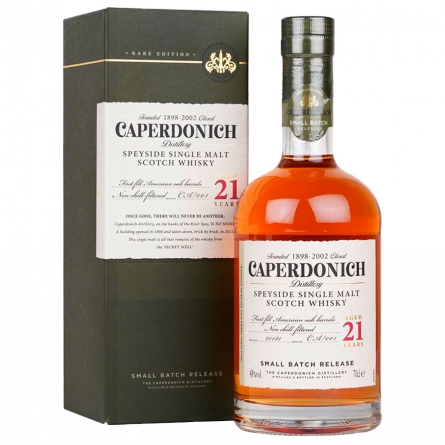 Виски 'Caperdonich' 21 Years Old, gift box, 0.7 л;