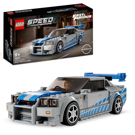 Конструктор LEGO Speed Champions Nissan Skyline GT-R R34 76917