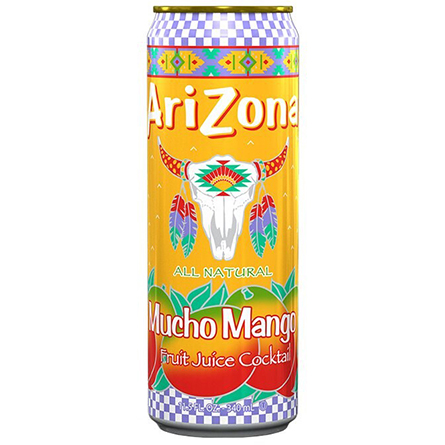 Напиток холодный чай ARIZONA Mucho Mango 0.68л