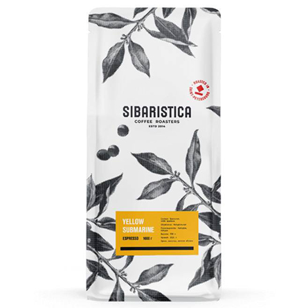 Кофе в зернах Yellow Submarine SIBARISTICA 1кг