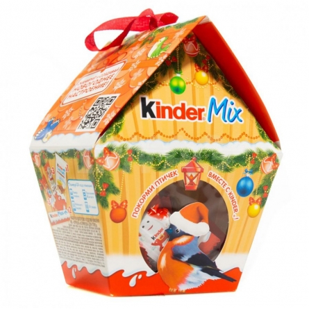 Набор шоколада Kinder Mix Кормушка 99г