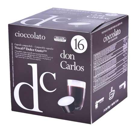 Горячий шоколад в капсулах Don Carlos Cioccolato Dolce Gusto 16шт