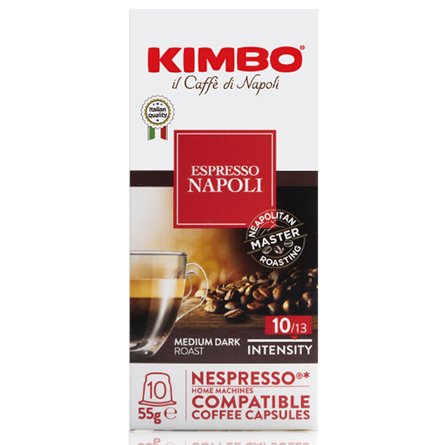 Кофе в капсулах для кофемашин Nespesso KIMBO Nespresso Armonia 10шт